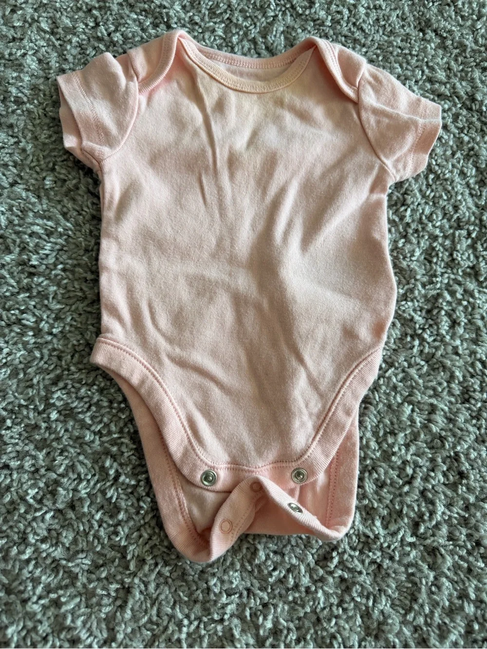 Carter's Baby Girls Multi Pink White Navy One-Piece Bodysuits Lot